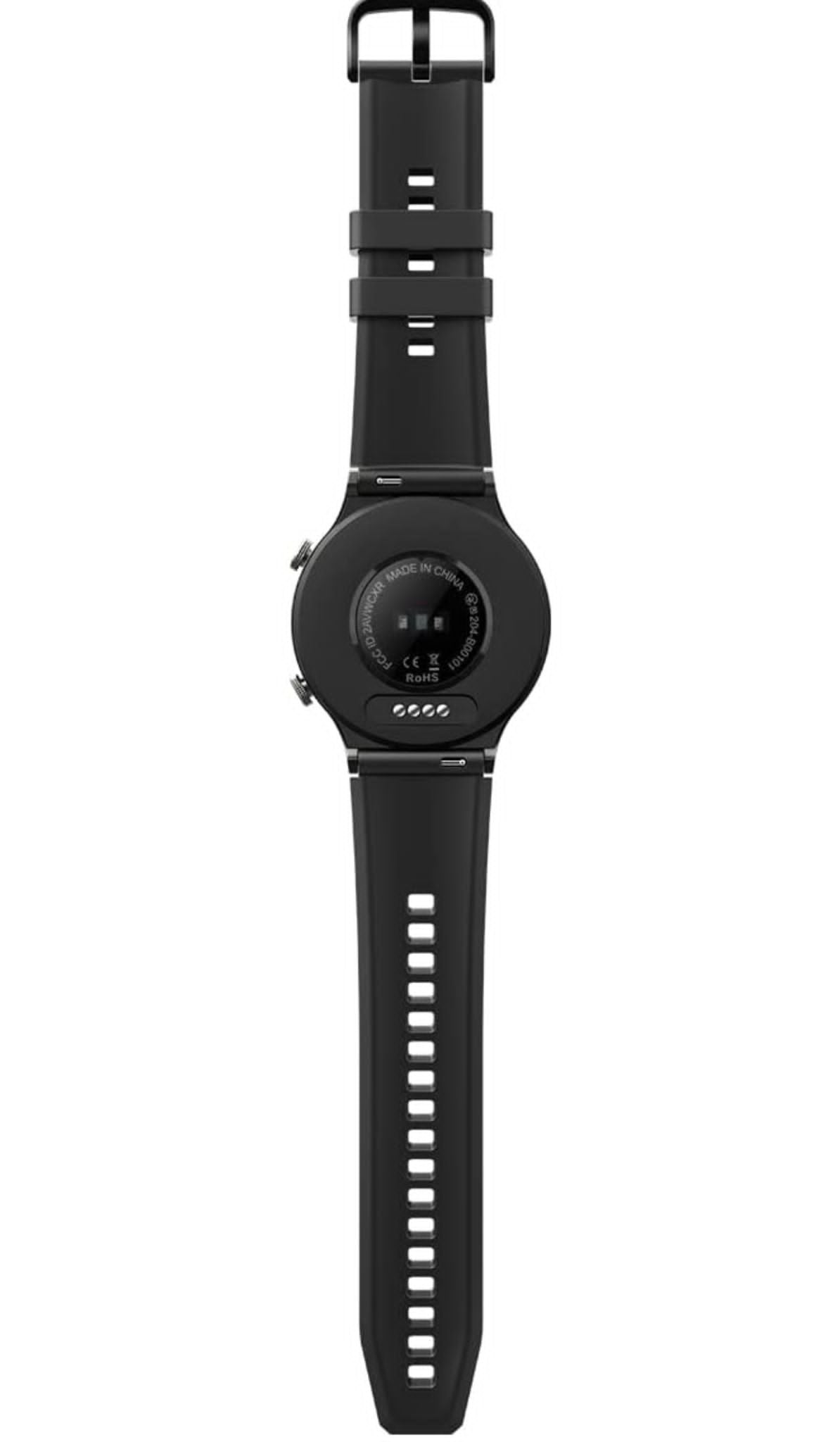 Blackview R7 Pro - Verbundene Uhr für Männer und Frauen - wasserdichte Smartwatch IP68 - Metallrahmen & Robustes Corning-Glas - Fitnessuhr mit Herzfrequenz, Blutsauerstoff & Schlafen - Schwarz