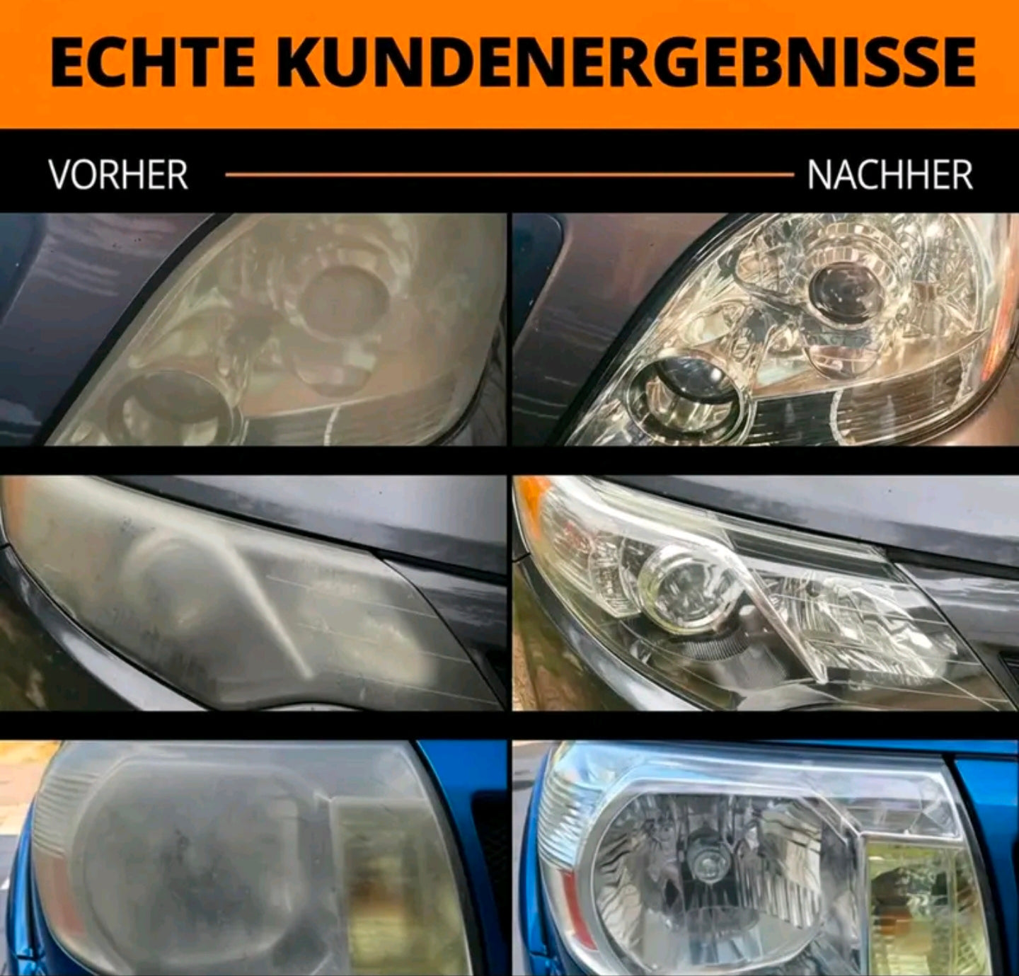 Scheinwerfer Aufbereitung